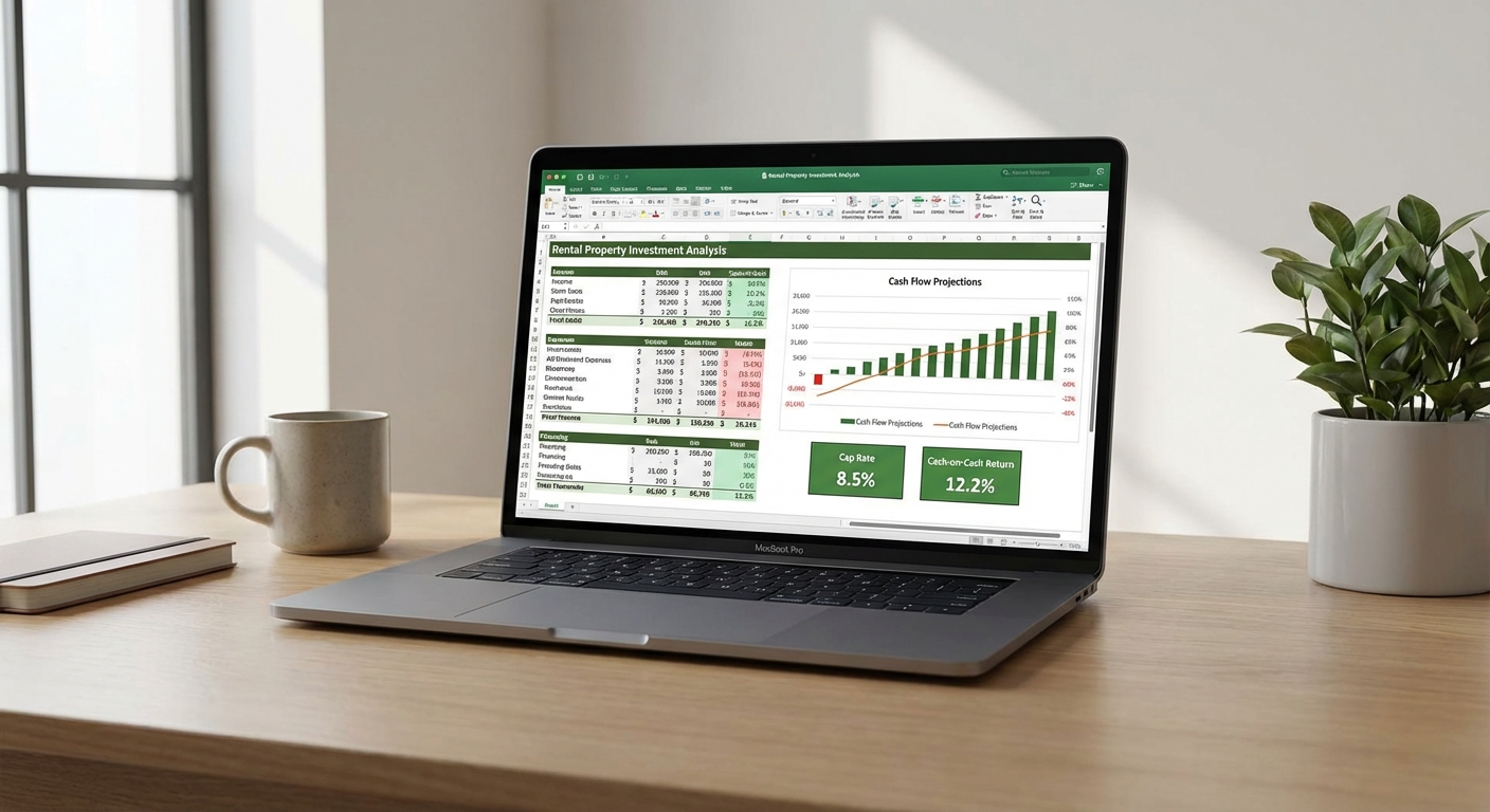 Rental Property Analyzer template preview